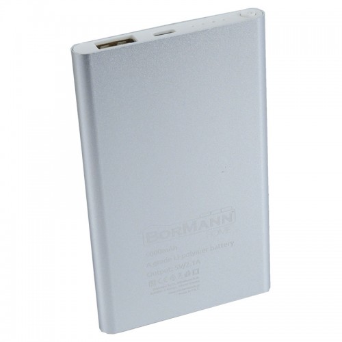 BORMANN BBC5001 Power Bank 5V 5000mAh Ασημί *