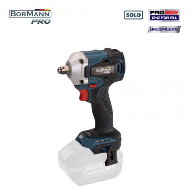 BORMANN Pro BBP5123 Μπουλονόκλειδο Compact,Brushless Μπαταρίας 20V SOLO  *