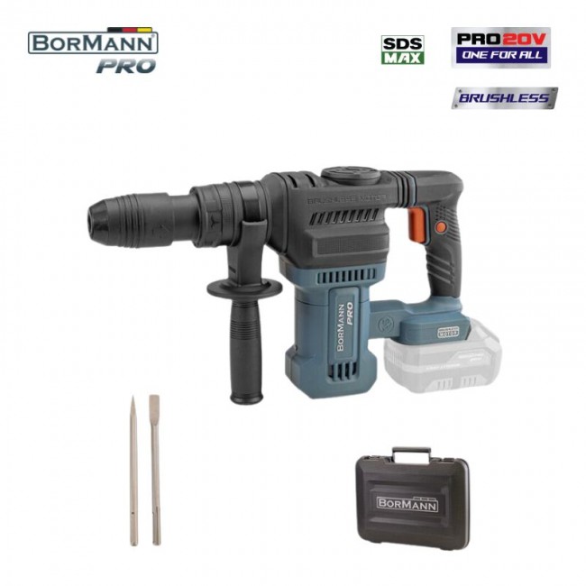 BORMANN Pro BBP5310 Κατεδαφιστικό Πιστολέτο Μπαταρίας SDS-Max Brushless,20V, SOLO  *