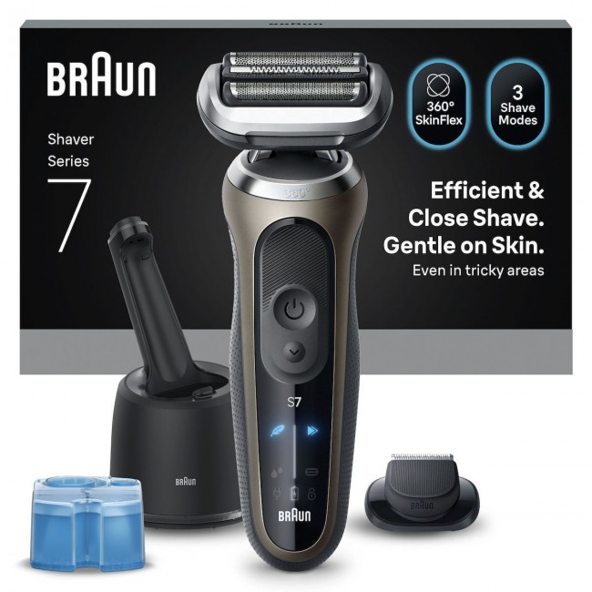 BRAUN SERIES 7 ΞΥΡΙΣΤΙΚΗ ΜΗΧΑΝΗ WET & DRY 72-C7200CC 360o SKINFLEX BRAUN SERIES 7 ΞΥΡΙΣΤΙΚΗ ΜΗΧΑΝΗ WET & DRY 72-C7200CC 360o SKINFLEX