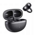 QCY Crossky C50 Open Ear Bluetooth Handsfree Ακουστικά με Αντοχή στον Ιδρώτα και Θήκη Φόρτισης Γκρι