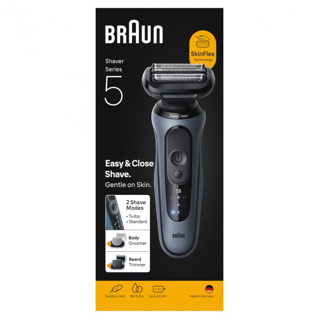 Braun Wet&dry 52-A1650S Foil Ξυριστική Μηχανή Σώματος / Προσώπου Επαναφορτιζόμενη Braun Wet&dry 52-A1650S Foil Ξυριστική Μηχανή Σώματος / Προσώπου Επαναφορτιζόμενη