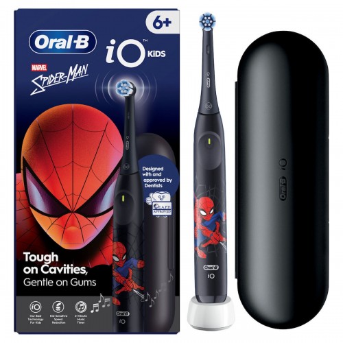 Oral-B Spiderman Παιδική Ηλεκτρική Οδοντόβουρτσα με Χρονόμετρο για 6+ Χρονών με Ανταλλακτικά & Θήκη Ταξιδίου 80850684