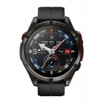 Zeblaze Stratos 4 Pro Stainless Steel 49mm Αδιάβροχο Smartwatch με Παλμογράφο (Μαύρο)
