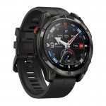 Zeblaze Stratos 4 Pro Stainless Steel 49mm Αδιάβροχο Smartwatch με Παλμογράφο (Μαύρο)