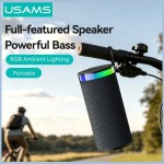 Usams YX018 Ηχείο Bluetooth 10W με Διάρκεια Μπαταρίας έως 4 ώρες Μαύρο