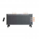 Primo PRMH-81138 Θερμοπομπός Δαπέδου 2000W Mica με Ηλεκτρονικό Θερμοστάτη και WiFi 89x45cm Γκρι