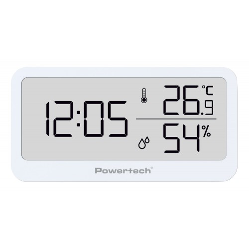 Powertech PT-1656 Ψηφιακό Υγρασιόμετρo για Χρήση σε Εσωτερικό Χώρο