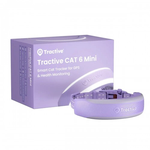 Tractive Cat 6 Mini Lavender Gps Pet Tracker Γάτας Κολάρο