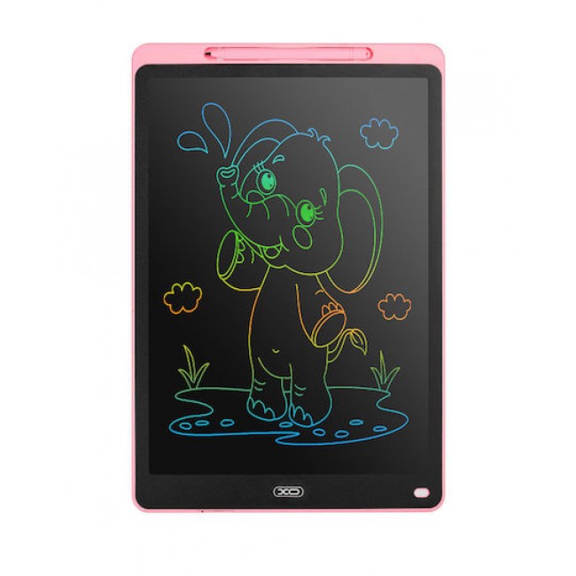 XO V02 LCD Tablet Σημειώσεων/ Ζωγραφικής 16" Ροζ (16-001-0145) 