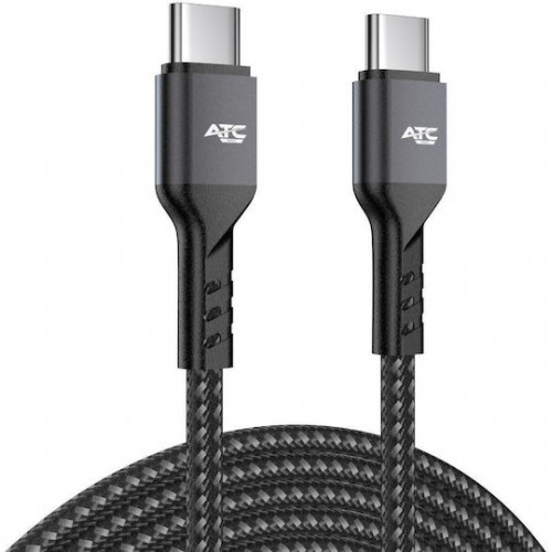 ATC-C8 Καλώδιο Φόρτισης & Συγχρονισμού USB-C σε USB-C 60W 3m(20.003.0017)