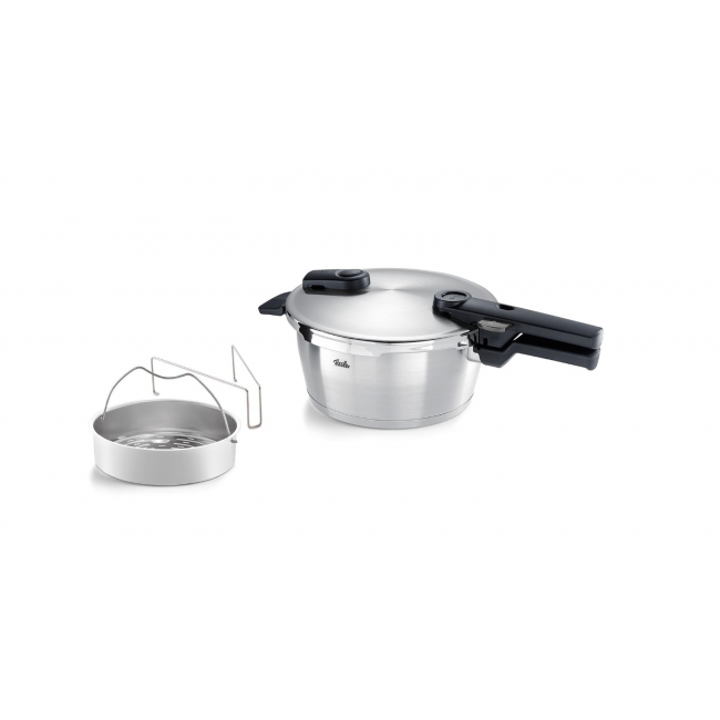 Fissler Vitaquick Premium Χύτρα Ταχύτητας 3.5lt με Καλάθι Ατμού 60241003070 Fissler Vitaquick Premium Χύτρα Ταχύτητας 3.5lt με Καλάθι Ατμού 60241003070
