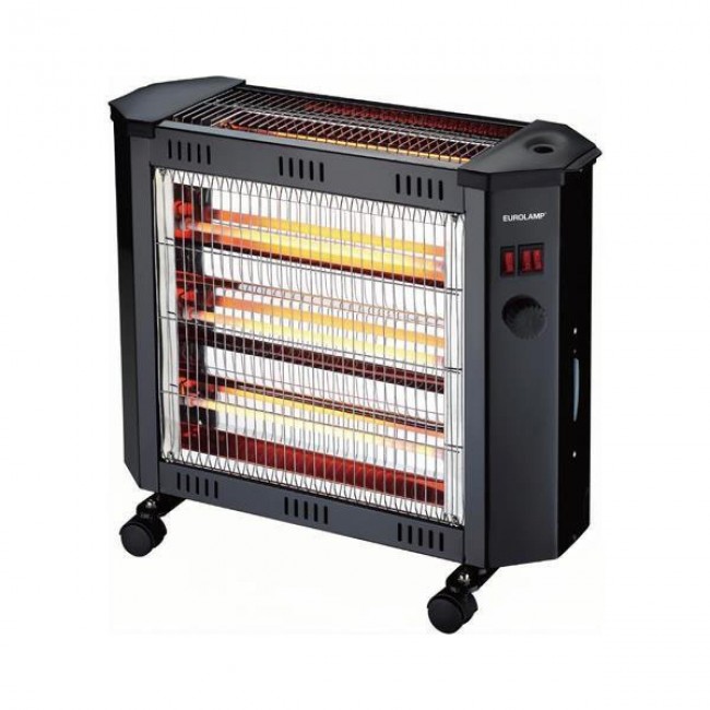 Eurolamp 300-41407 Σόμπα Χαλαζία με Θερμοστάτη και Ανεμιστήρα 2400W Eurolamp 300-41407 Σόμπα Χαλαζία με Θερμοστάτη και Ανεμιστήρα 2400W