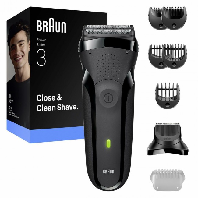 Braun Series 3 300BT Foil Ξυριστική Μηχανή Προσώπου Επαναφορτιζόμενη Braun Series 3 300BT Foil Ξυριστική Μηχανή Προσώπου Επαναφορτιζόμενη