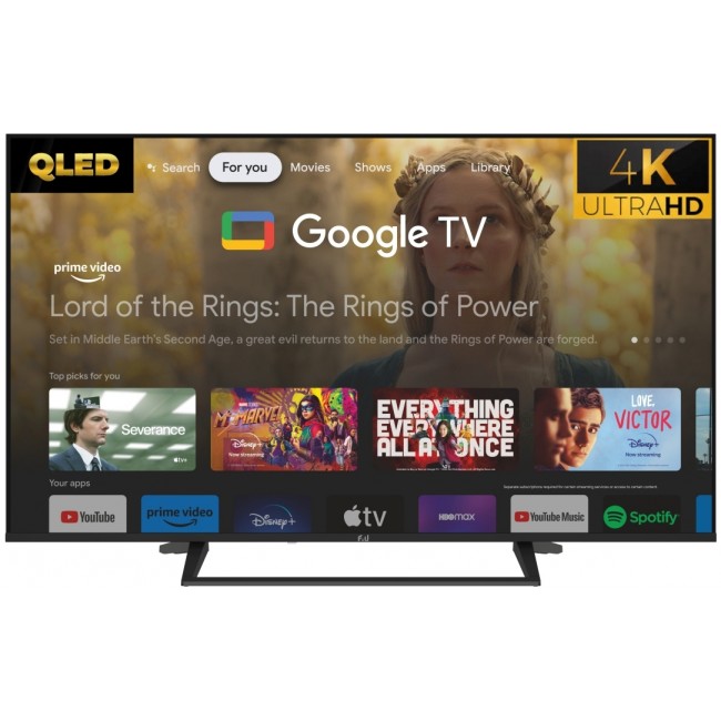 F&U FLG50145QL Smart Τηλεόραση 50" 4K UHD QLED HDR (2024) *