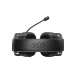QCY Heroad VT200 Pro Over Ear Gaming Headset με σύνδεση USB Black για PC / PS4 / PS5