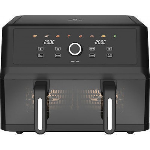 Morris MAF-1106C Air Fryer με Διπλό Αποσπώμενο Κάδο 10.4lt Μαύρο *