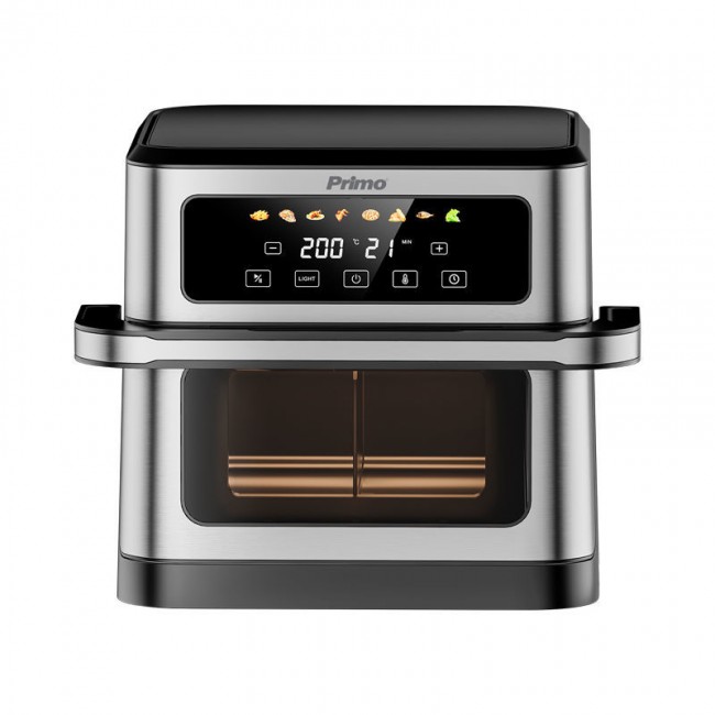Primo PRAF-40565 Φριτέζα Αέρος Digital 10L 1800W Inox/Μαύρη *
