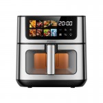 Primo PRAF-40566 Φριτέζα Αέρος Digital 8L 1800W Inox/Μαύρη *