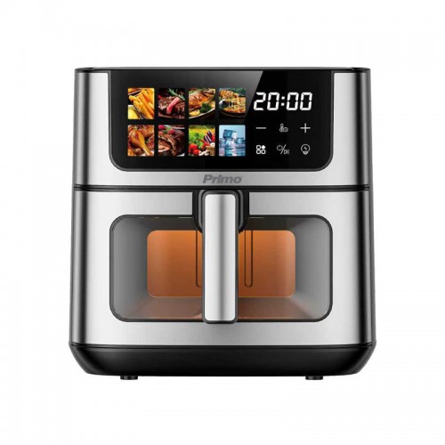 Primo PRAF-40566 Φριτέζα Αέρος Digital 8L 1800W Inox/Μαύρη *