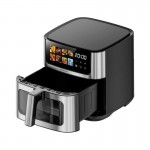 Primo PRAF-40566 Φριτέζα Αέρος Digital 8L 1800W Inox/Μαύρη *