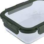 Estia 01-39660 Φαγητοδοχειο Click&Seal 1060Ml 19.8X14.8X5.9Cm Olive *