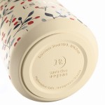 Estia 01-42912 Lens Save The Aegean Ποτήρι Θερμός Ανοξείδωτο BPA Free 360ml Bloom Beige με Καλαμάκι *