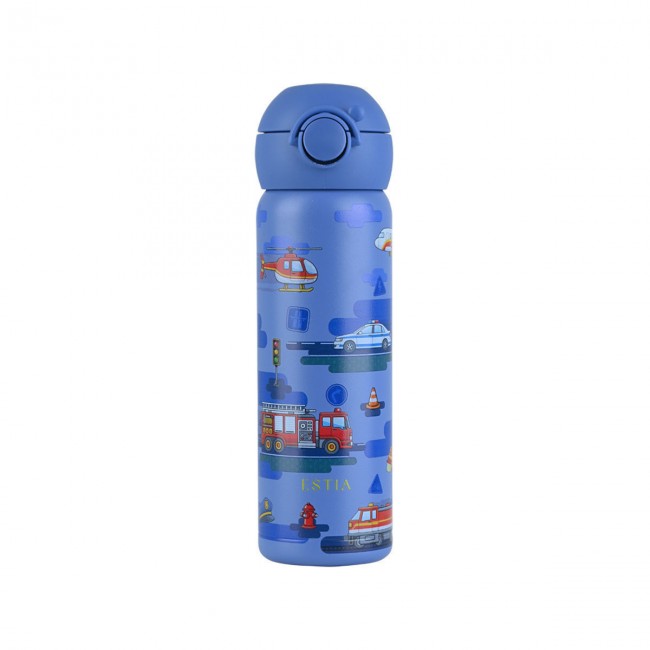 Estia 01-43704 Wonder Bottle Save The Aegean Ανοξείδωτο Παιδικό Παγούρι Θερμός με Καλαμάκι Non Spill City Hereos 500ml * Estia 01-43704 Wonder Bottle Save The Aegean Ανοξείδωτο Παιδικό Παγούρι Θερμός με Καλαμάκι Non Spill City Hereos 500ml *