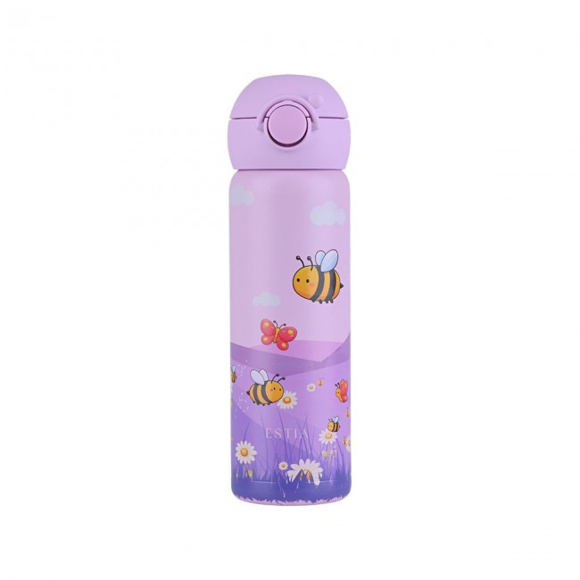 Estia 01-43681 Wonder Bottle Save The Aegean Ανοξείδωτο Παιδικό Παγούρι Θερμός με Καλαμάκι Non Spill Garden Friends 500ml * Estia 01-43681 Wonder Bottle Save The Aegean Ανοξείδωτο Παιδικό Παγούρι Θερμός με Καλαμάκι Non Spill Garden Friends 500ml *