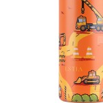 Estia 01-43698 Wonder Bottle Save The Aegean Ανοξείδωτο Παιδικό Παγούρι Θερμός με Καλαμάκι Non Spill The Big Build 500ml *