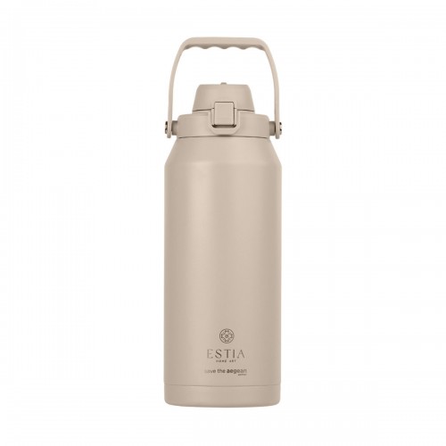 Estia 01-41434 Lift Bottle Save The Aegean Ανακυκλώσιμο Μπουκάλι Θερμός Ανοξείδωτο BPA Free 1.8lt Dune με Λαβή *