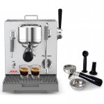 Rohnson R-98350 Χειροκίνητη Μηχανή Espresso 3000W Πίεσης 20bar Ασημί