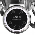 Rohnson R-98350 Χειροκίνητη Μηχανή Espresso 3000W Πίεσης 20bar Ασημί