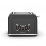 ROHNSON R-2224 INOX-ΜΑΥΡΗ ΦΡΥΓΑΝΙΕΡΑ 2 ΘΕΣΕΩΝ 900W