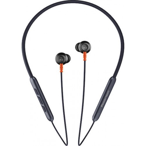 POWERTECH PT-1228 earphones  με μαγνήτη, Bluetooth ENC 10mm 180mAh, μαύρα