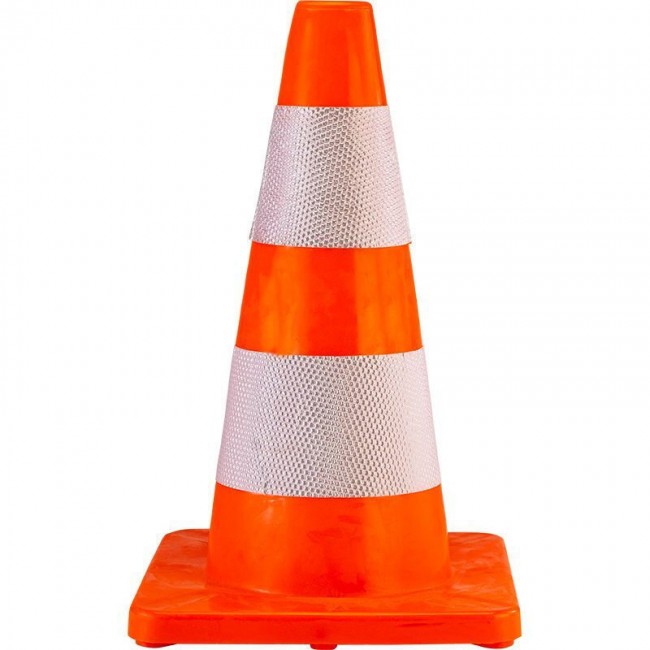 BORMANN Pro BPP2485 Κώνος Οδικής Σήμανσης Pvc,Ύψος 45cm