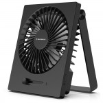 Morris MDF-16118 Ανεμιστηράκι USB Αναδιπλούμενο 5W Μαύρο 