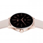 QCY Watch Elite S11 Pink Gold - Small metal 1,19" AMODEL Fashion BT Call IPX8 Waterproof 7Day always QCY