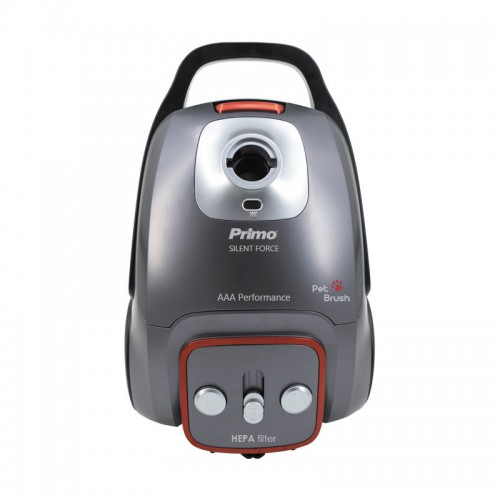 Primo PRVC-40489 Ηλεκτρική Σκούπα 700W με Σακούλα 3lt Γκρι