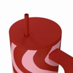 ESTIA 01-41588 ΘΕΡΜΟΣ STRAW TUMBLER XL SAVE THE AEGEAN 900ml CORAL WAVES *