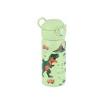 Estia 01-43629 Wonder Bottle Save The Aegean Παιδικό Παγούρι Θερμός Δεινόσαυρος Ανοξείδωτο με Καλαμάκι Non Spill Dino Explorer 350ml *
