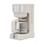 Primo PRCM-40580 Memories Καφετιέρα Φίλτρου 950W 1.5L 12φλ Ivory-Inox