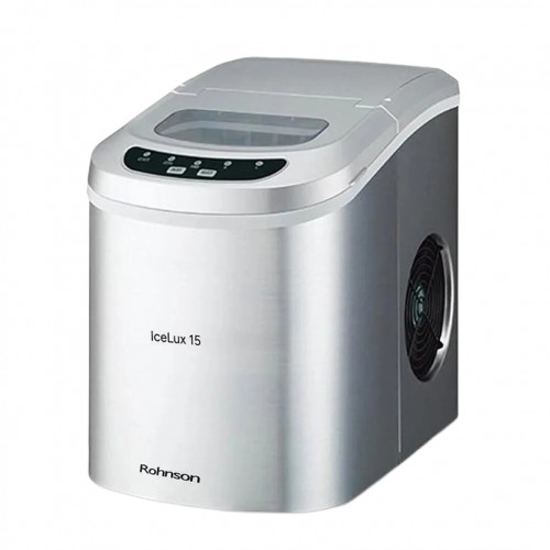 Rohnson R-40115 Ice Maker Επιτραπέζια Παγομηχανή Inox 160W (15kg/ημέρα)