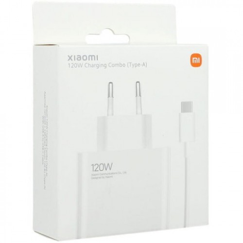 Xiaomi BHR9462EU 120W Charging Combo Usb-A Cavo Type-C White