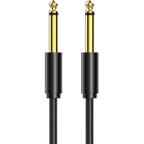 CABLETIME καλώδιο ήχου 6.35mm AV323-11G, 15m, μαύρο