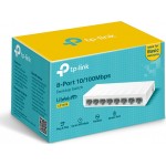 TP-LINK LS1008 v1 Unmanaged L2 Switch με 8 Θύρες Ethernet
