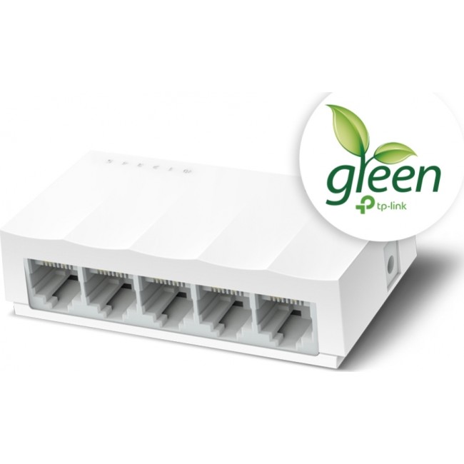TP-LINK LS1005 v1 Unmanaged L2 Switch με 5 Θύρες Ethernet 