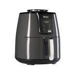 Ninja Air Fryer AF100UK, 1550 W, 4 Cooking Functions, 3.8 L (Black/Grey)