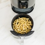Ninja Air Fryer AF100UK, 1550 W, 4 Cooking Functions, 3.8 L (Black/Grey)