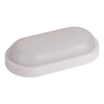 Eurolamp 145-20025 Επιτοίχια Εξωτερική Πλαφονιέρα LED IP54 18W με Θερμό Λευκό Φως 26x13.5x58εκ.